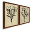 Encre florale I, toile encadrée de qualité supérieure - prête à être suspendue-1321852998-1321852999