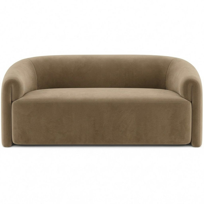 Velluto Fabric | Solid Velvet Fabric | Drapery & Curtain Fabric and Upholstery Fabric, Sand