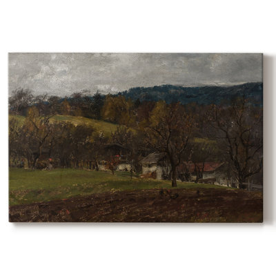 Paysages rétro-CMXL III -Galerie enveloppée Cavas