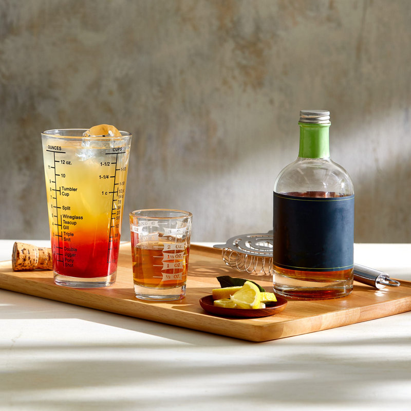 Mixologist Libbey Essentials 2-Piece Measuring Glass Set