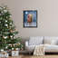 «Santa Riding Reindeer Landscape» par Pip Wilson, peinture-88106992-88106994