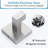 Towel Hooks 2 Pieces Wall Mounted-101904714