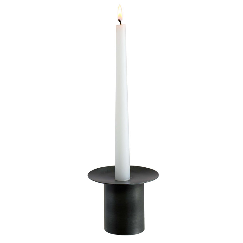 Rennik candle holder, 2.96" H x 3.94" W x 3.94" D