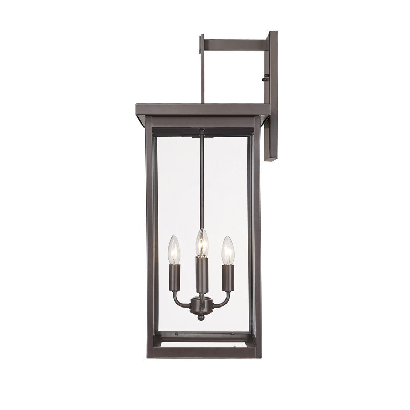 Applique murale d'extérieur Osakis Light, H 30 po x l 12 po, Bronze thermolaqué