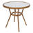 Rylan Indoor/Outdoor Commercial Bistro Set with Table and Two Chairs-908101471