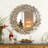 Freelon Sunburst Flat Round Wall Mirror-301433051