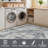 Hallway Runner Rug 2x6 - Washable Grey Rugs Non Slip Soft Touch Carpet Runner Rug Stylish Rug Runner Home Grey-1709420910