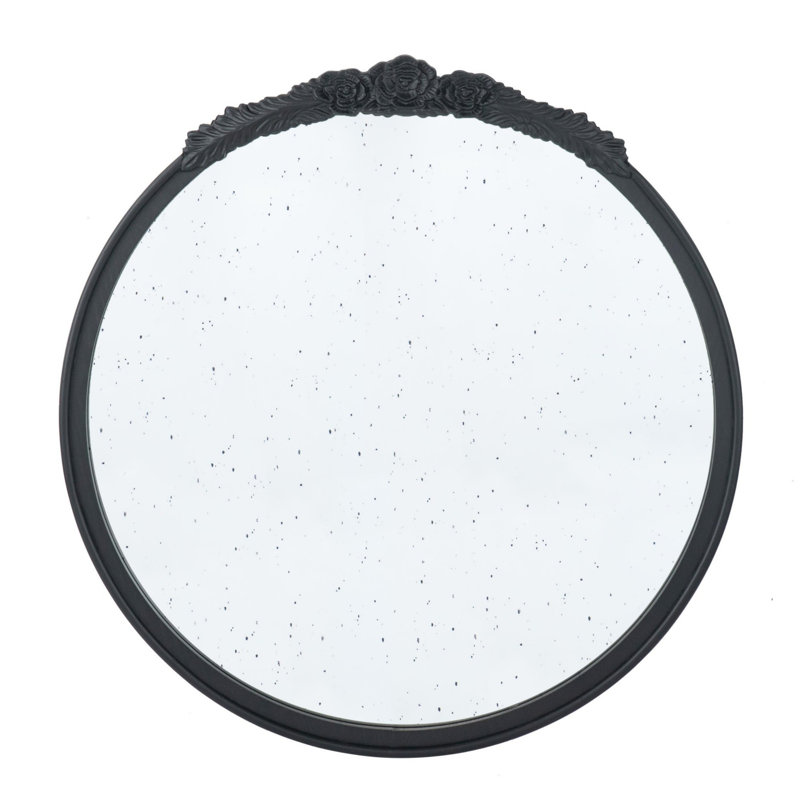 Langosta Mirror, Black, 30.1"H x 29.1"W