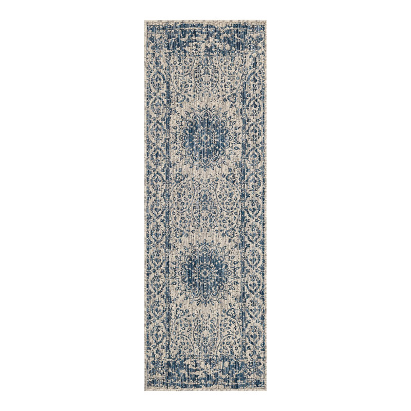 Ornate Lamotte Indoor/Outdoor Area Rug, Runner 2' x 6'1"