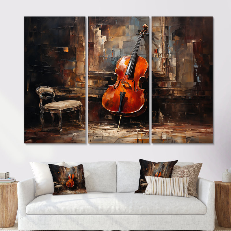 Ensemble de salon Cello Charisma, Toile tendue, H 32 po x l 48 po x P 1 po