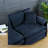 Spacious Modern Chenille Sofas, Deep Seat Modular Couch For Home