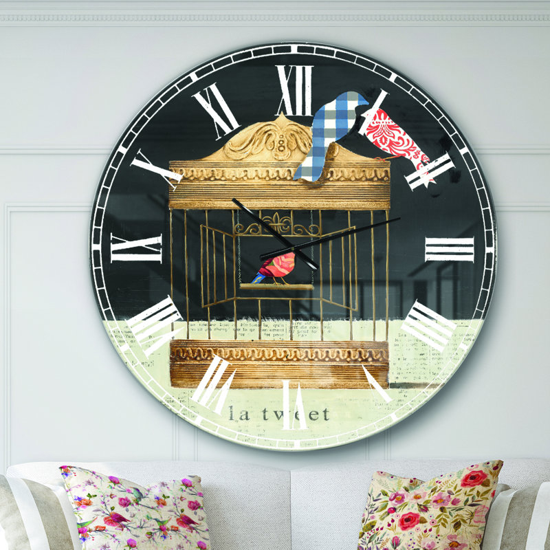 Horloge murale traditionnelle, Surdimensionné