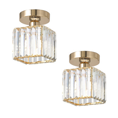 Canis Semi Flush Mount