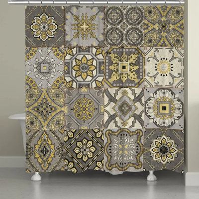 Geometric Shower Curtain