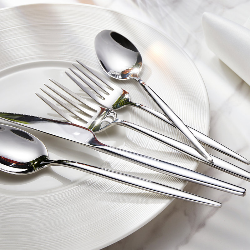 40 Piece Flatware Set For 8