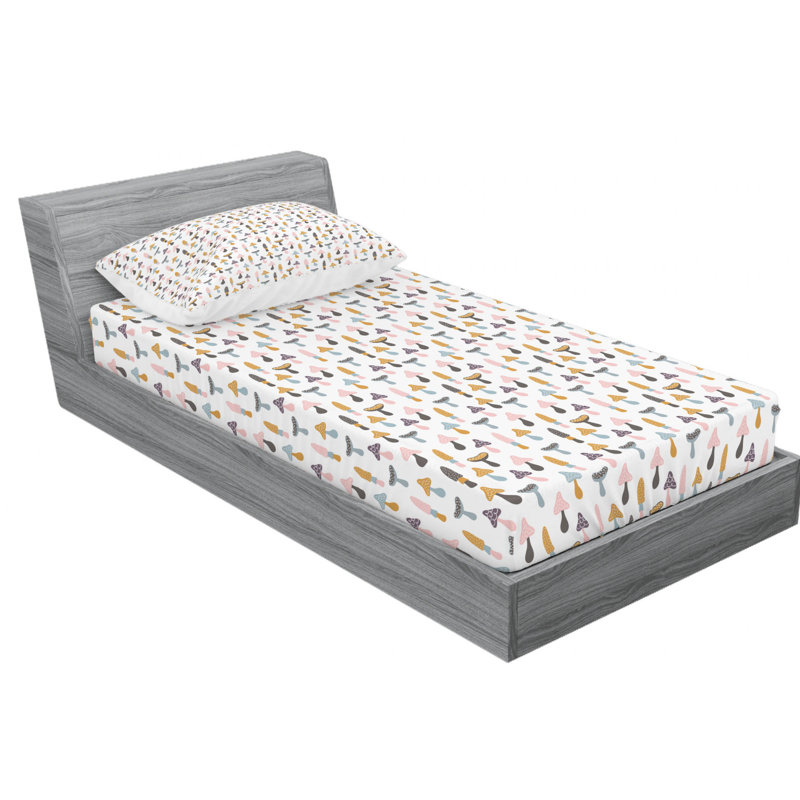 Microfiber Sheet Set, Twin XL Sheet Set with Fitted Sheet