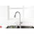 Pull Down Kitchen Faucet In Stainless Steel - Single Handle High Arc Brushed Nickel Sink With Rust Resistance 360 Rotating Nozzle Tap For Versatile Use