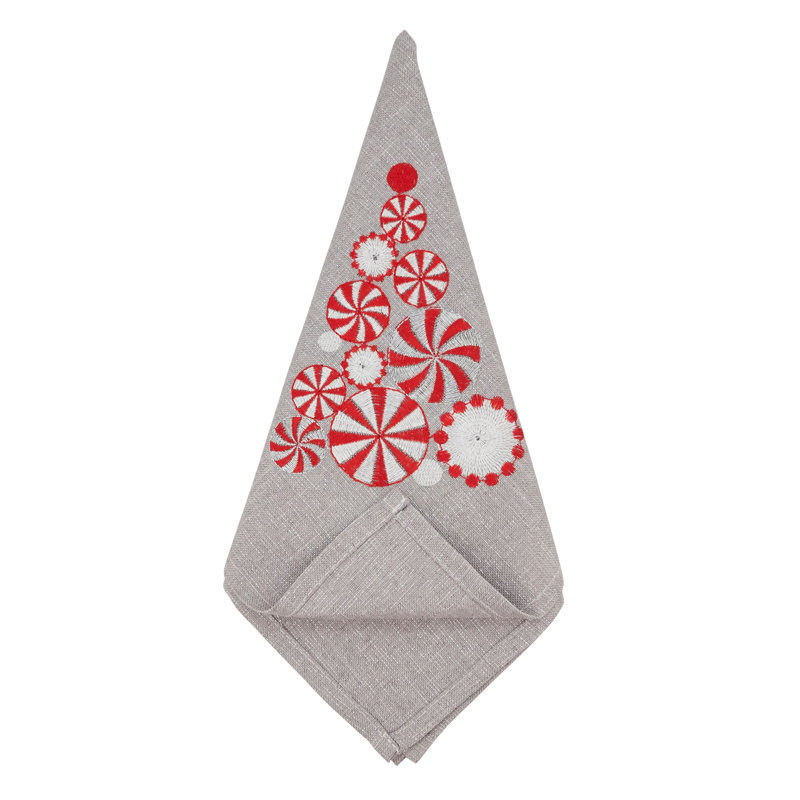 Araminta Collection Polyester No Pattern Square Napkin