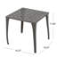 Table d'appoint en métal Kavanaugh