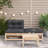 Ophelia & Co. Patio Sofa Armless With Cushions And Footstool-330470844-330470846