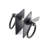 Black Iron Gate Latch Lock Colonial Style Fence Gate Latch Renovators Supply