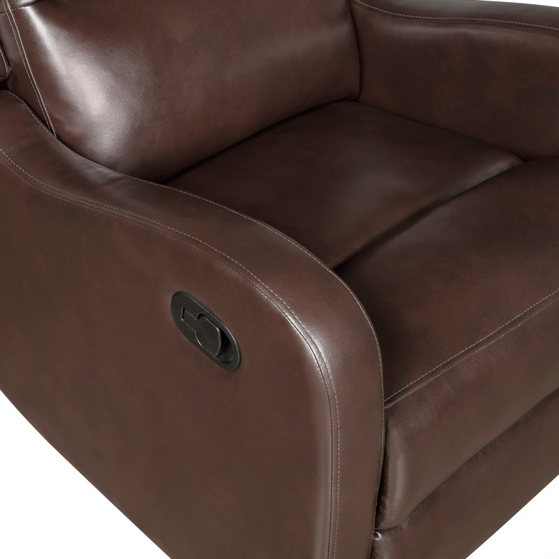 Fauteuil inclinable 1pc Comfort Seating, Brun