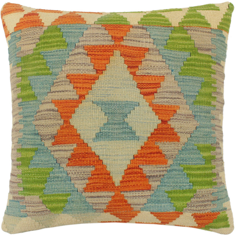 Coussin kilim turc tissé à la main
