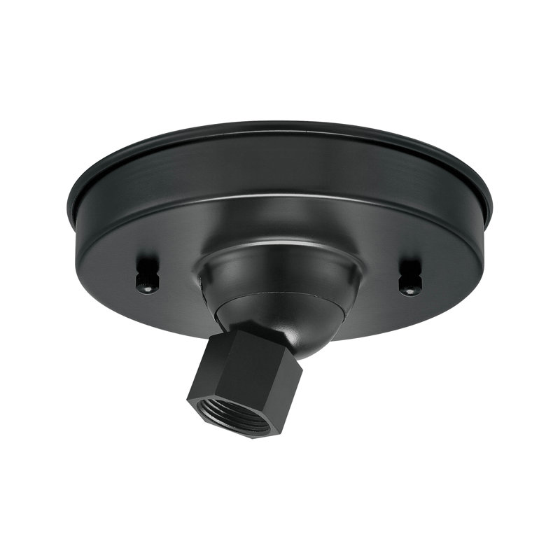 Adaptateur de plafond incliné Gutierez, Noir satiné