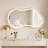 LED Bathroom Mirror with 3 Colors Temperature & Dimmable Light Anti-fog Tempered Glass Bathroom Vanity Mirror-911410019-911410023