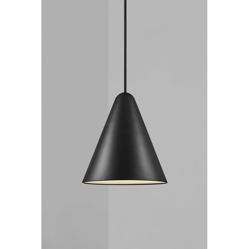 1 - Light Cone Pendant, Black