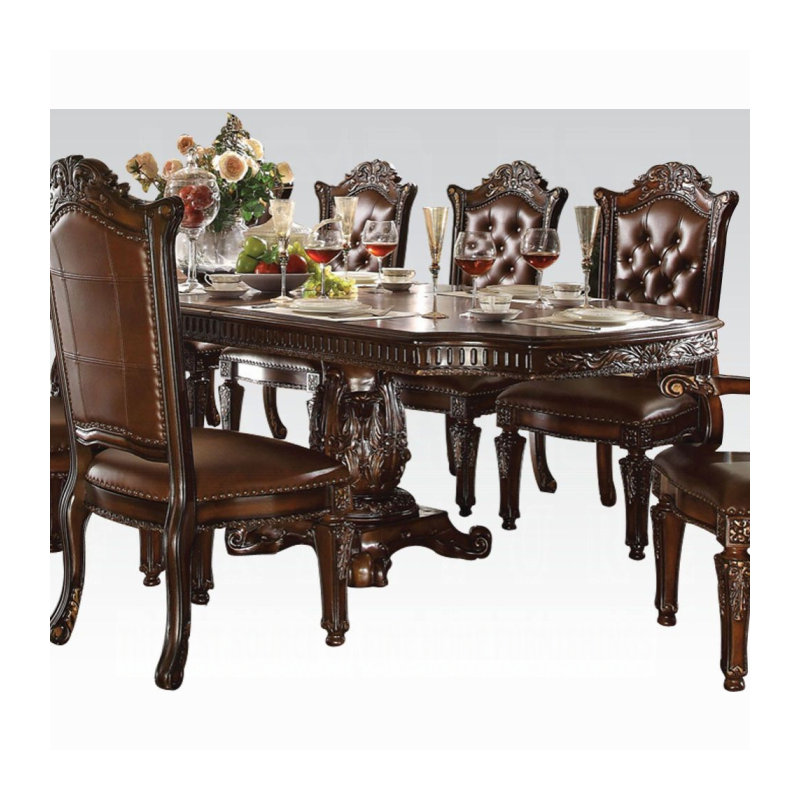 Table de salle à manger ACME Vendome, cerise, H 30 po x L 94 po x l 48 po, Cerisier