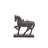 Polystone Horse Brown Decorative Sculpture