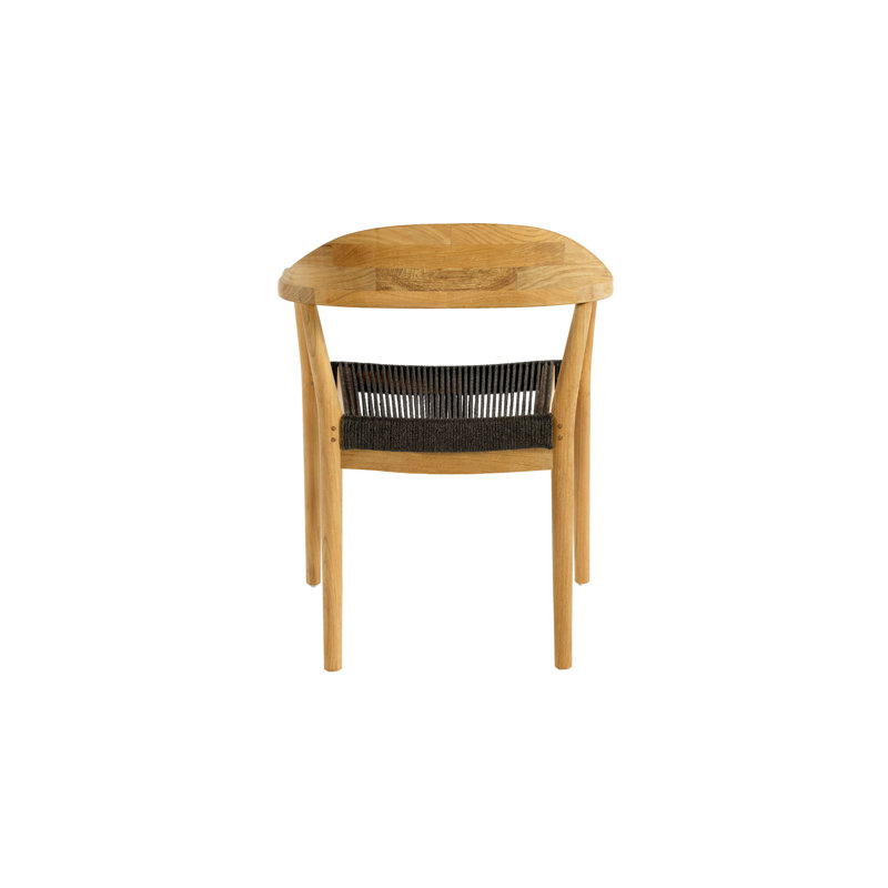 Copenhagen Outdoor Teak Dining Armchair, No Cushion