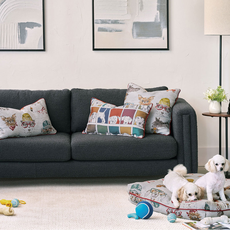 Pets Square Pillow Cover & Insert