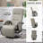 PU Recliner With Footrest