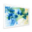 Encre verte, éclaboussures bleues et œuvres d'art sur toile moderne-1402024995-1402024996