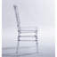 Chaise de mariage, chaise de salle à manger, ensemble de 4, siège en plastique