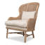 Randolph Linen Wingback Chair