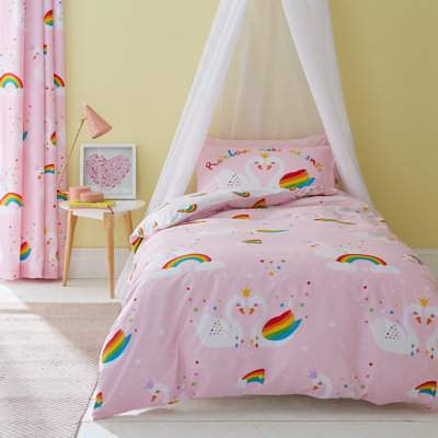 Rainbow Swan Pink