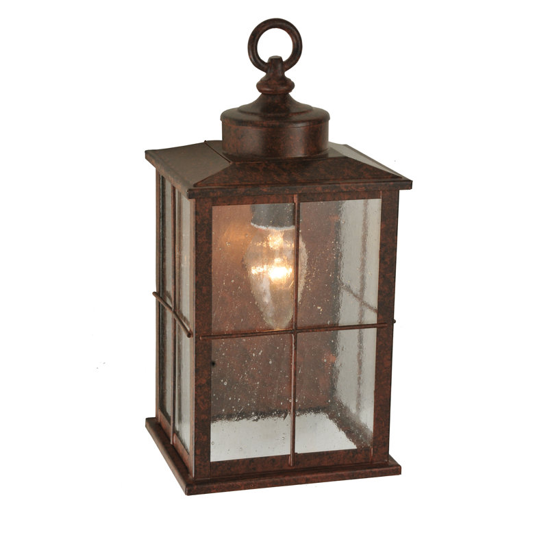 1 - Light Outdoor Wall Lantern