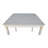 Turned Unfinished Solid Wood Dining Table-101217194