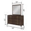 Commode 6 tiroirs Kenzo