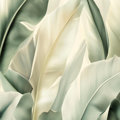 Tropical Whisper – Banana Leaf Mural Wallpaper