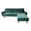 Shiflet 3 Seater Velvet Sofa Bed-55866258