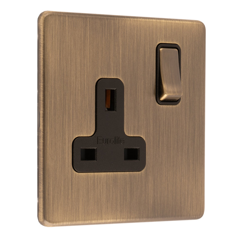 Wall Mounted Socket, Antique