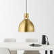 Uma Single Light Metal Dimmable LED Pendant