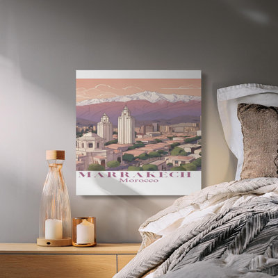 Olvera Wrapped Canvas Print Set