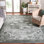 DeBary Oriental Dark Sage/Ivory Area Rug