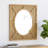 Abdurrehman Rattan Frame Mirror