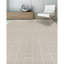 Hand-Knotted High-Quality White Area Rug